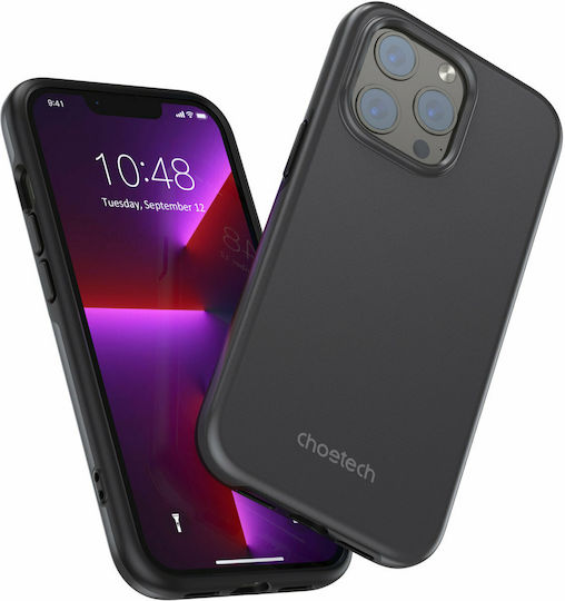 Choetech MFM Anti Drop Back Cover Πλαστικό Μαύρο (iPhone 13 Pro Max)