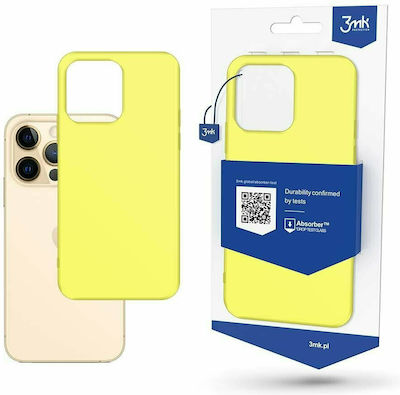 3MK Silicone Back Cover Lime (iPhone 13 Pro Max)