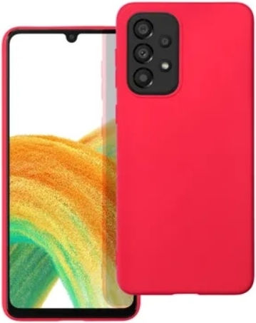 Forcell Soft Back Cover Plastic Red (Galaxy A33 5G)