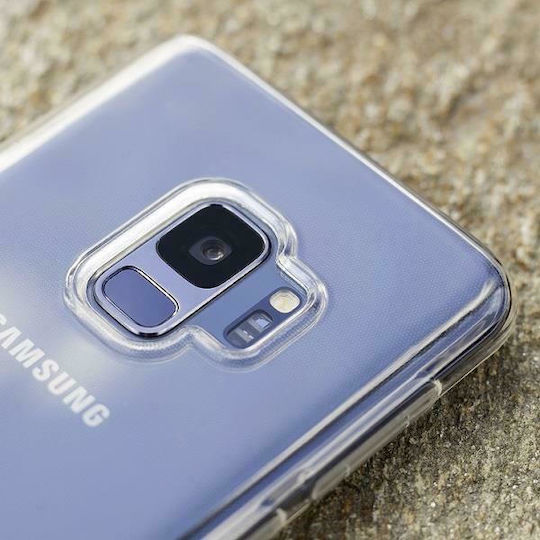 3MK Clear Back Cover Σιλικόνης 1.2mm Clear (Galaxy A40)