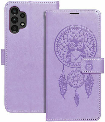 Forcell Mezzo Synthetic Leather Wallet Dreamcatcher Purple (Galaxy A13 4G)