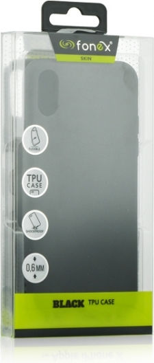 Fonex TPU 0.6mm Задна корица Силикон 0.6мм Черен (Huawei P40)