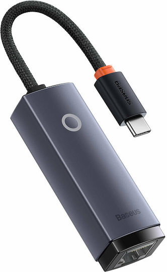 Baseus Lite Series USB-C Network Adapter for Wired Connection Gigabit Ethernet