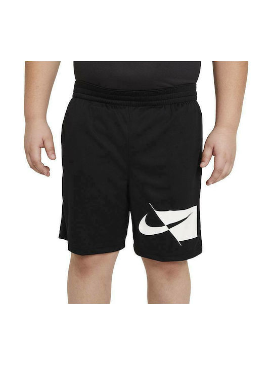 Nike Αθλητικό Παιδικό Σορτς/Βερμούδα Dri-Fit για Αγόρι Μαύρο