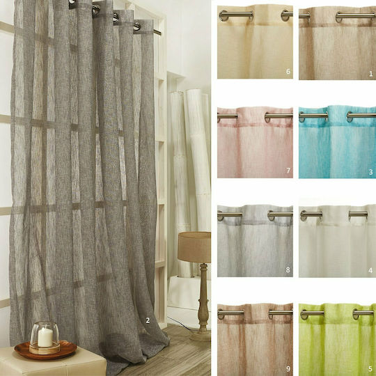 Whitegg Curtain With Grommets K006 270x280cm
