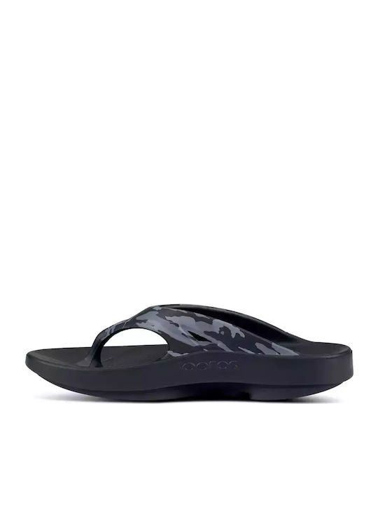 Ανδρικά Flip Flops Ανατομικά Black Camo