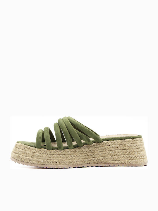 A Καλοκαιρινές Γυναικείες Πλατφόρμες Πράσινες