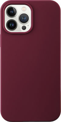 Idol 1991 Velvet Elite 4 Side Camera Guard Coperta din spate Silicon Burgundia (iPhone 13 Pro Max)