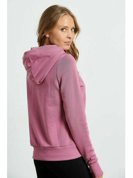 BodyTalk Women's Hooded Sweatshirt Pink