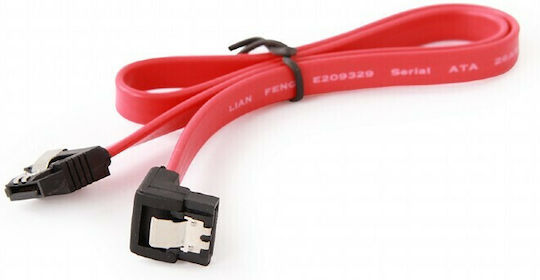 Cablexpert 7-пинов SATA III - 7-пинов SATA III Кабел 50см Червен (CC-SATAM-DATA90)