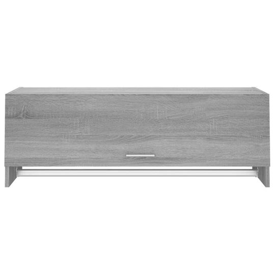 vidaXL Cabinet de baie L100xA32.5xÎ35cm Gri