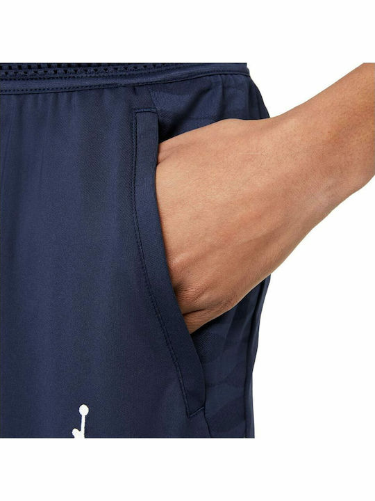 Hohe Taille Jogginghose Marineblau