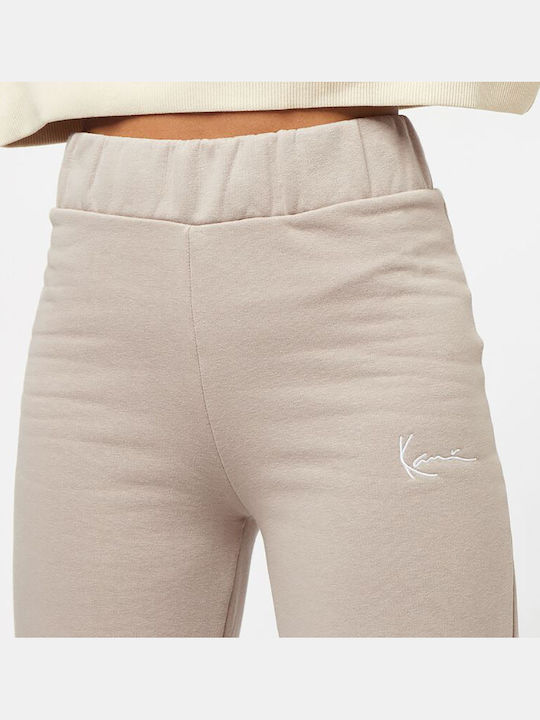 Pantaloni de Trening cu pantaloni evazati Taupe