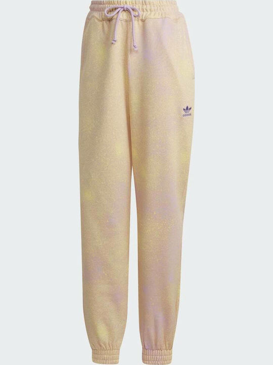 Originals Παντελόνι Φόρμας Bliss Lilac / Almost Yellow