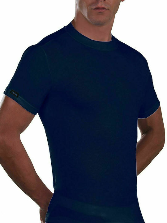 Lord 180 Men's Short Sleeve Undershirt Navy Blue