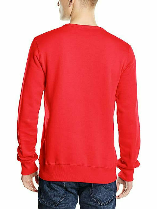 Stedman Crimson Men's Long Sleeve Promotional Sweatshirt Crimson Red