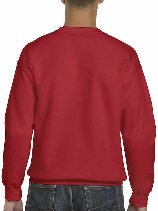 Gildan Dryblend Men's Long Sleeve Promotional Sweatshirt Red 12000-040