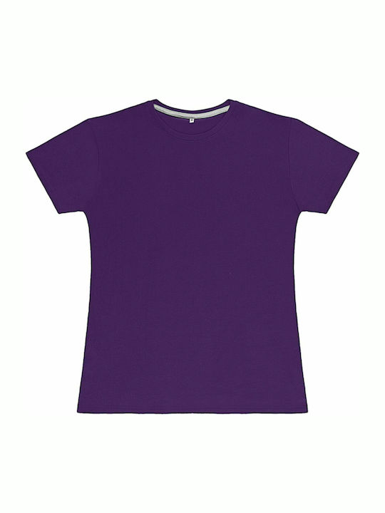 SG Tagless Women's Short Sleeve Promotional T-Shirt Purple