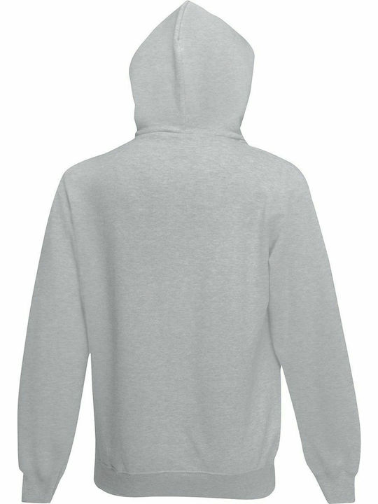 Fruit of the Loom Classic Ανδρική Διαφημιστική Ζακέτα Grey Heather