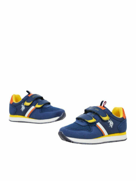 Παιδικά Sneakers με Σκρατς Μπλε