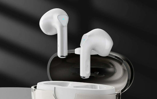 Lenovo LP80 In-ear Bluetooth Handsfree Earphones with Sweat Resistance and Charging Case White