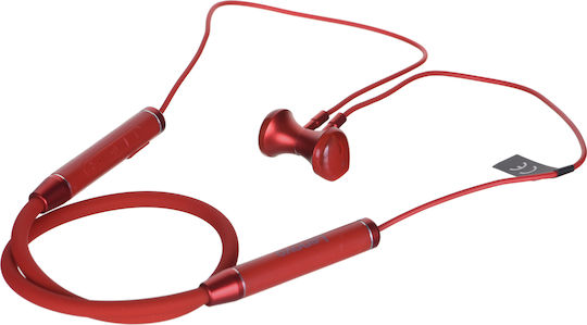 Lenovo HE06 In-ear Bluetooth Handsfree Ακουστικά Κόκκινα