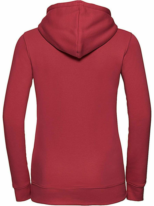 Russell Europe Werbe-Hoodie in Rot Farbe