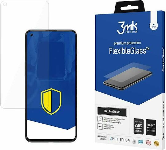 3MK FlexibleGlass Ceramic Antibacterial Tempered Glass (One Plus Nord 2 T)