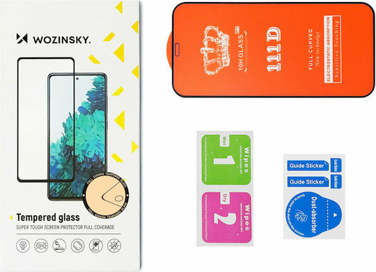 Wozinsky Case Friendly Full Glue Full Face Tempered Glass Black (Realme 9i)