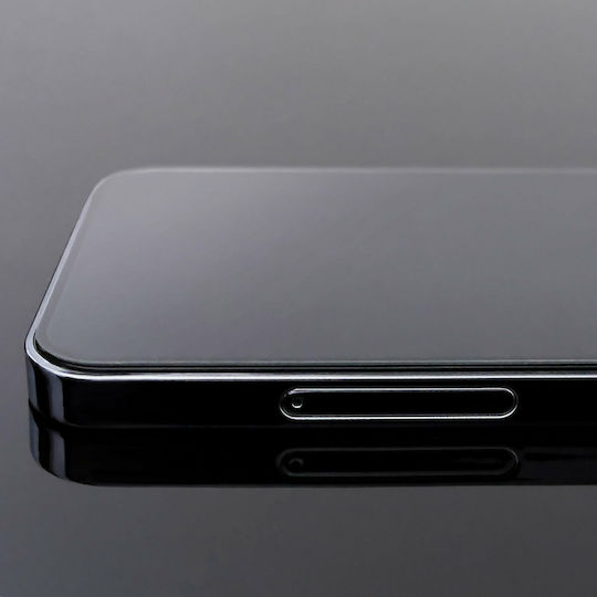 Wozinsky Super Tough Пълно лепило Закалено стъкло за цялото лице Черен (OnePlus Nord N10)