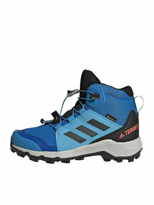Παιδικά Μποτάκια Πεζοπορίας Terrex Mid Gtx K Jr Αδιάβροχα Μπλε