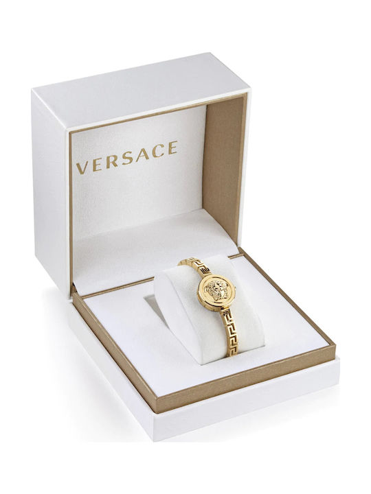 Versace Medusa Secret Γυναικείο Ρολόι Μπαταρίας με Χρυσό Μεταλλικό Μπρασελέ