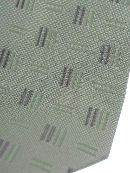Giorgio Armani Herren Krawatte Seide Monochrom in Grün Farbe