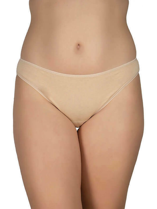 A.A UNDERWEAR Βαμβακερά Γυναικεία Slip MultiPack