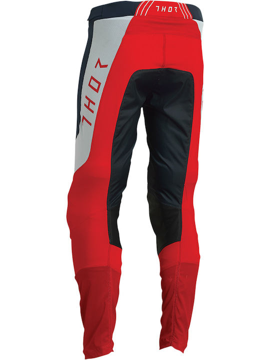 Thor Prime Strike Men's Summer Motocross Pants Red