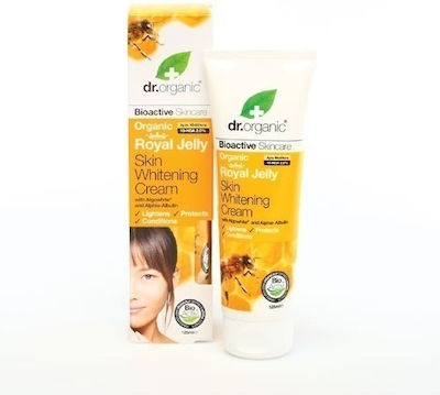 Dr.Organic Royal Jelly Whitening & Acne 24h Day/Night Cream Suitable for Normal Skin 125ml