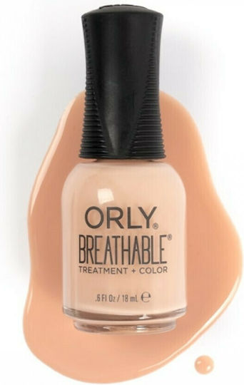 Orly Breathable Mini Glossy Βερνίκι Νυχιών Nourishing Nude 11ml