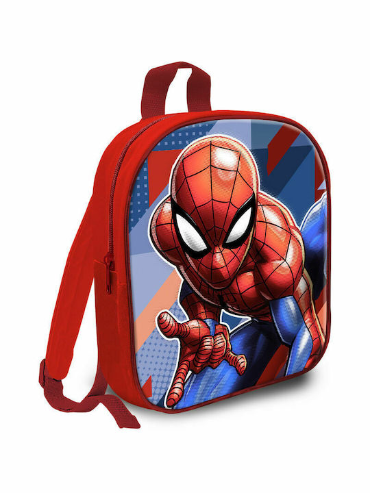 Kids Licensing Σχολική Τσάντα Πλάτης Νηπιαγωγείου Κόκκινη