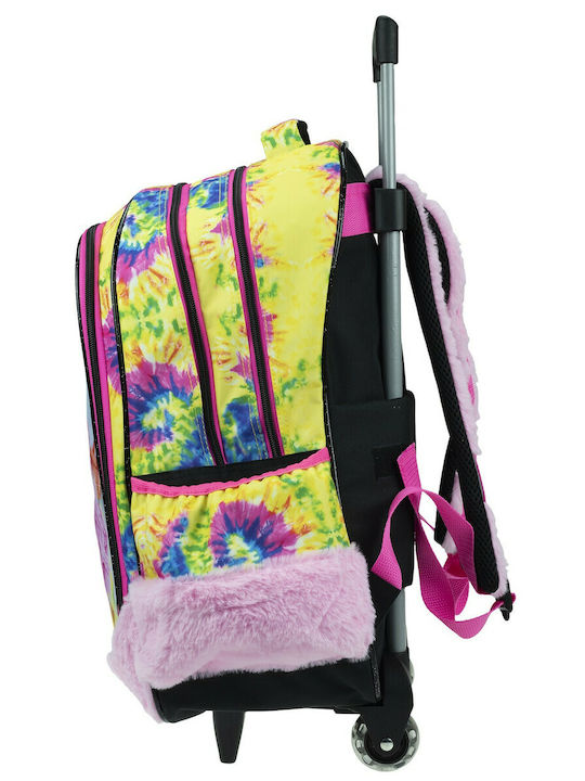 Gim School Bag Trolley for Elementary Multicolour with Water Bottle Holder 27L