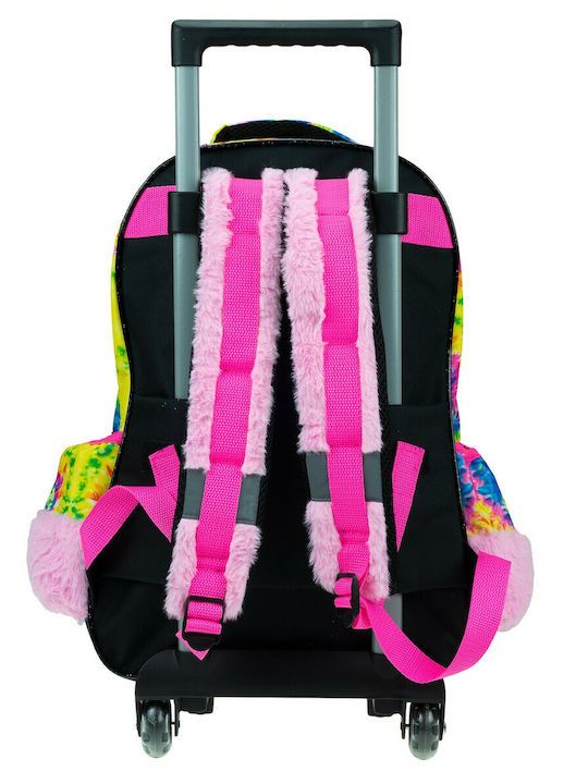 Gim School Bag Trolley for Elementary Multicolour with Water Bottle Holder 27L