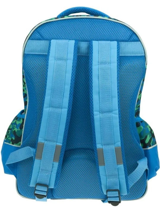 Gim Paw Patrol School Bag Backpack Elementary, Elementary in Light Blue color