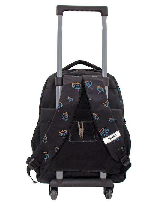 Diakakis Fortnite School Bag Trolley Elementary, Elementary in Black color