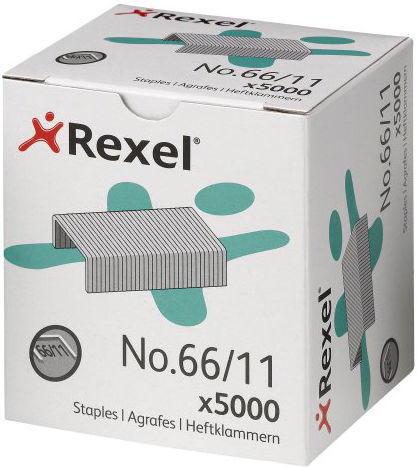 Rexel Σύρματα Συρραπτικού 66/8 5000τμχ No.66/8 06065