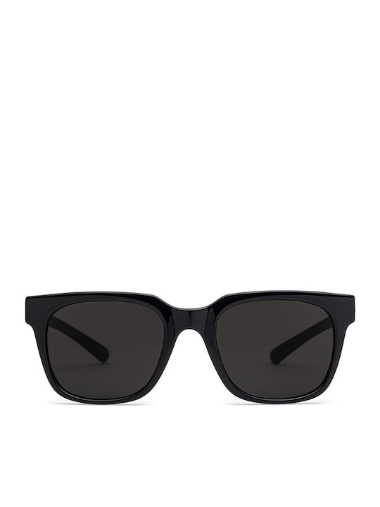 Volcom Morph Unisex Sunglasses with Plastic Frame Gloss Black / Gray VE03000201