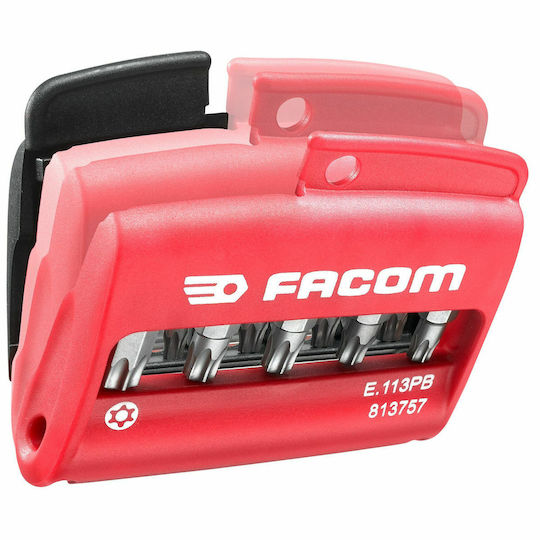 Facom Set Set 10 Screwdriver Bits Torx