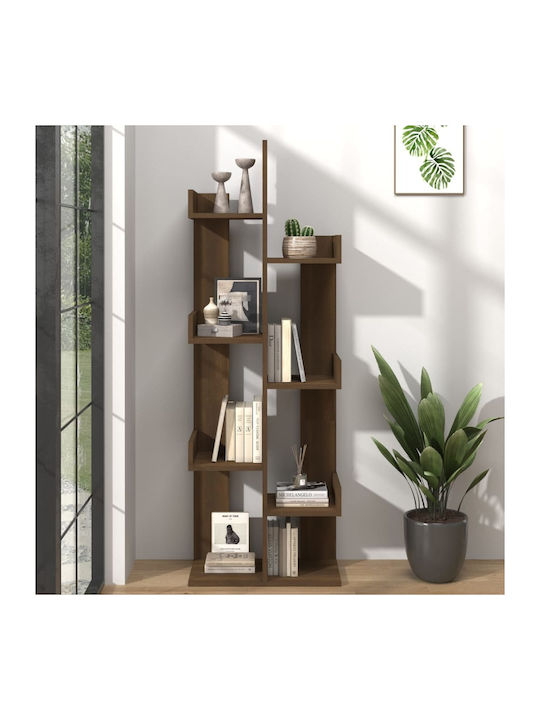 Bookcase Coffee 48x25.5x140cm