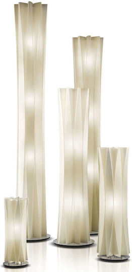 Slamp Bach XXL Флоресцентна Лампа Височина 184xДължина 31.5см с Цокъл за Крушка E27 Златист