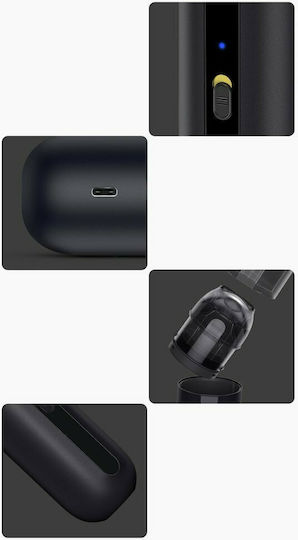 Baseus A2 Mini Wireless Aspirator de mână pentru mașină Aspirare uscată cu Putere 70W Reîncărcabil 5V Alb