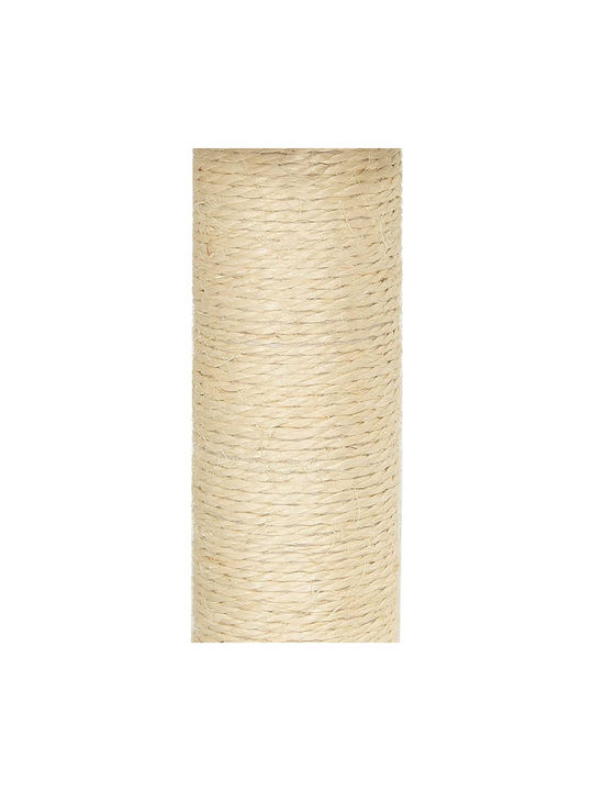 vidaXL Kratzbaum Katzenbäume Beige 5 Ebenen 54x73x155cm