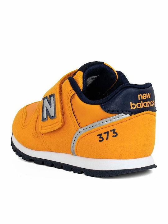 LIFESTYLE Kinder Sneakers mit Klettverschluss Gelb
